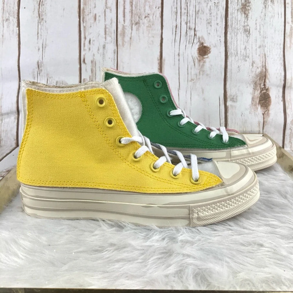Converse Joshua Vides x Chuck 70 Hi Interchangeable Panels Multicolor Sneakers - Picture 4 of 15